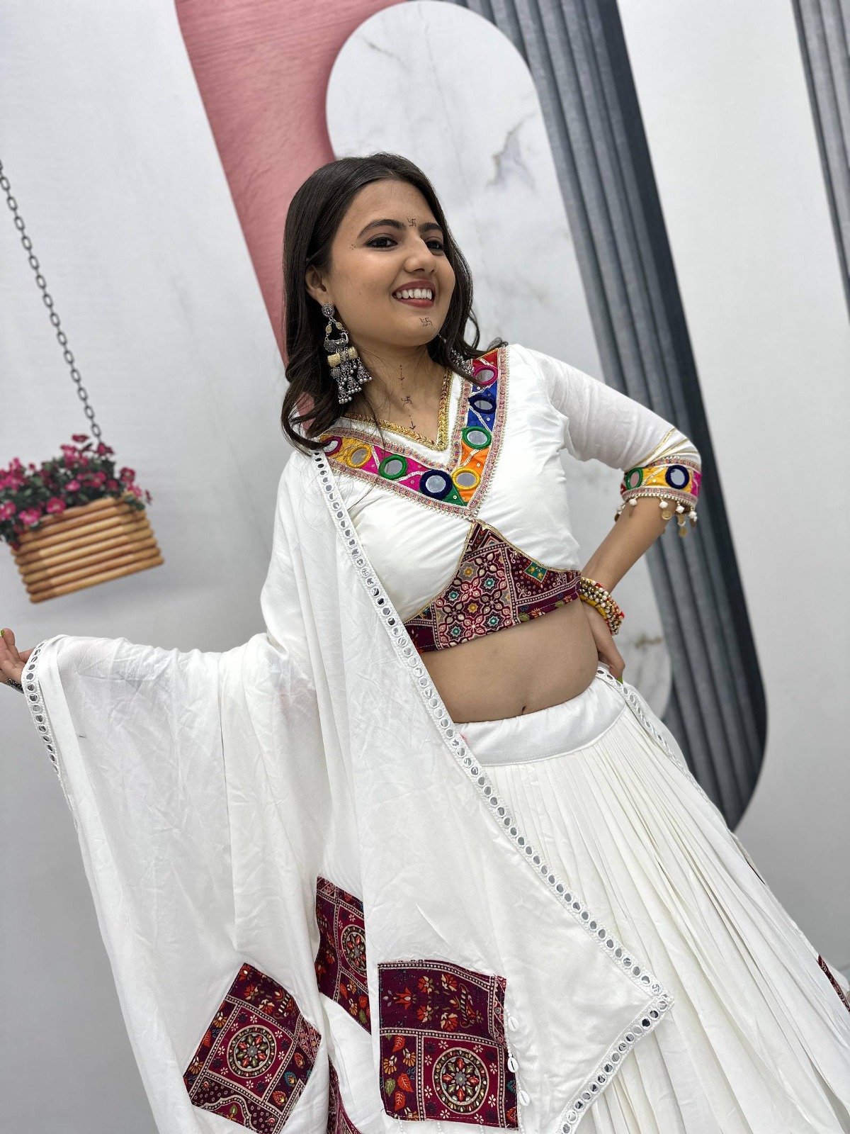 Navratri Special Pure Cotton Lehenga Choli